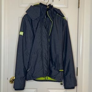 SuperDry POP Zip Artic Windcheater Hooded Jacket